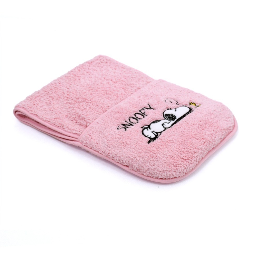 SNOOPY史努比- 【超值4條組】MIT超細纖維多功能口袋型運動巾_20*110cm SN607【MORINO】-細節圖4