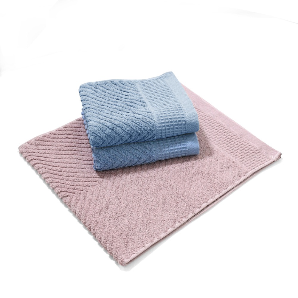 【MORINO】(超值4條組) 美國棉立體斜紋極柔毛巾_35*75cm MO781-細節圖7