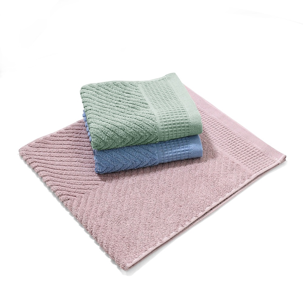 【MORINO】(超值4條組) 美國棉立體斜紋極柔毛巾_35*75cm MO781-規格圖7