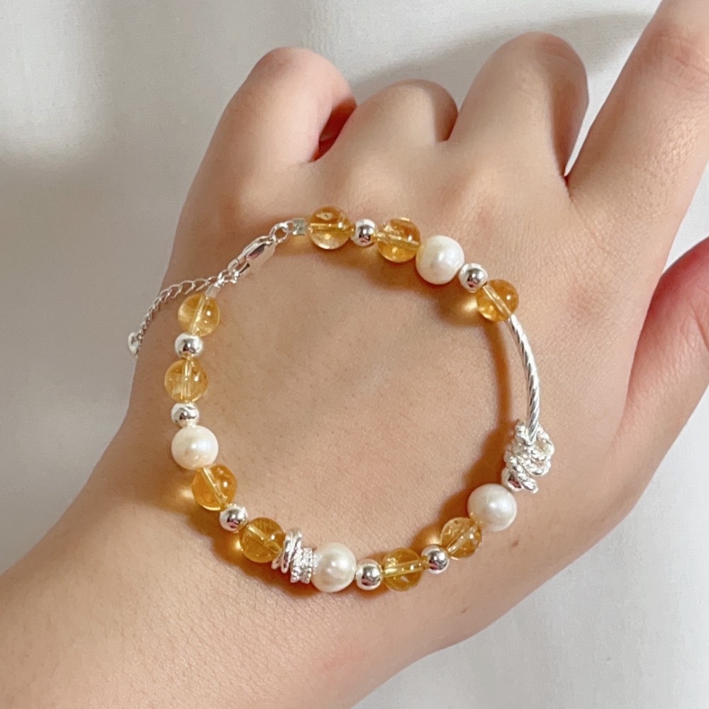 黃晶珍珠-細節圖2