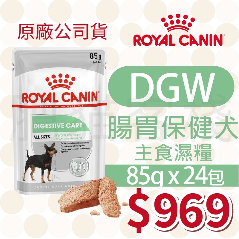 DGW 腸胃保健 濕糧 85g【24包】
