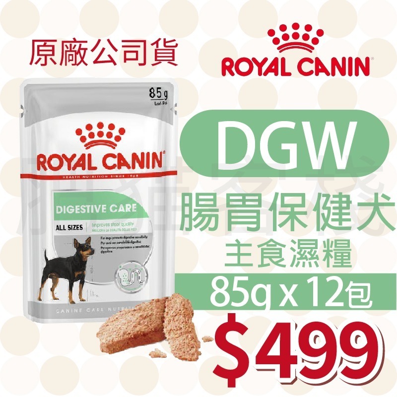 DGW 腸胃保健 濕糧 85g「12包」