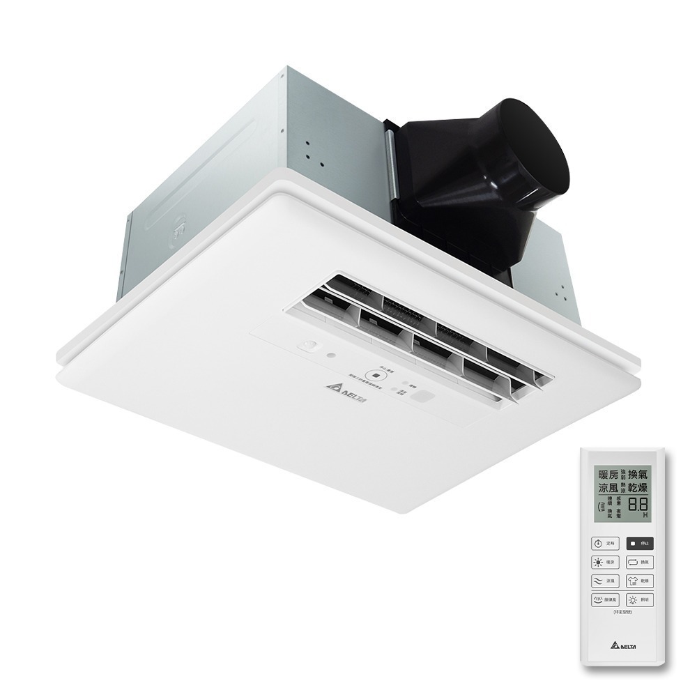 台達DELTA 豪華型400系列多功能循環涼暖風機 110V/220V 遙控/線控-規格圖5