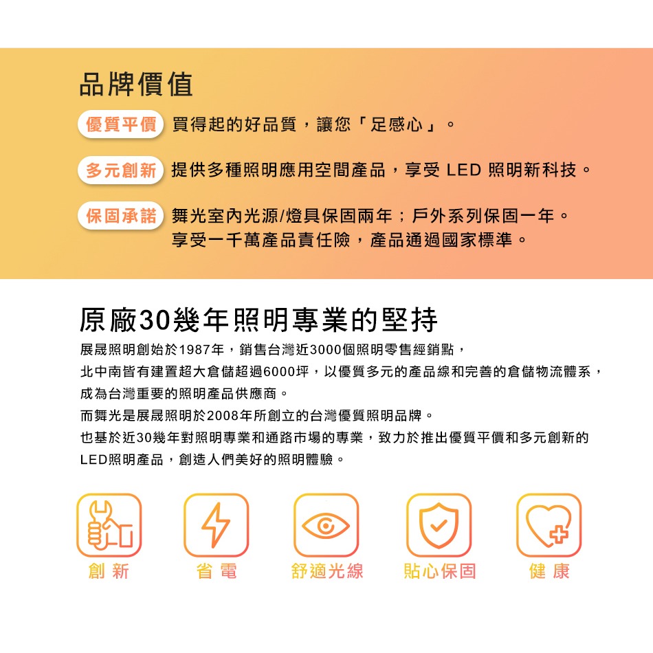 舞光 9W/14W LED投射杯燈 24度/140度 内置驅動 安裝便利 2年保固(白光/黃光/自然光)-細節圖10