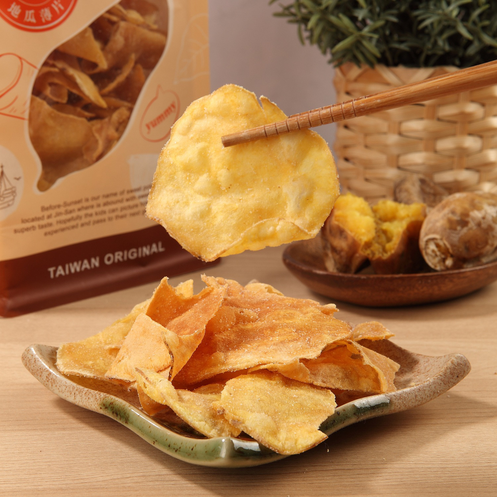 3.【汪汪地瓜園】香酥地瓜薄片200g 多包組-細節圖2