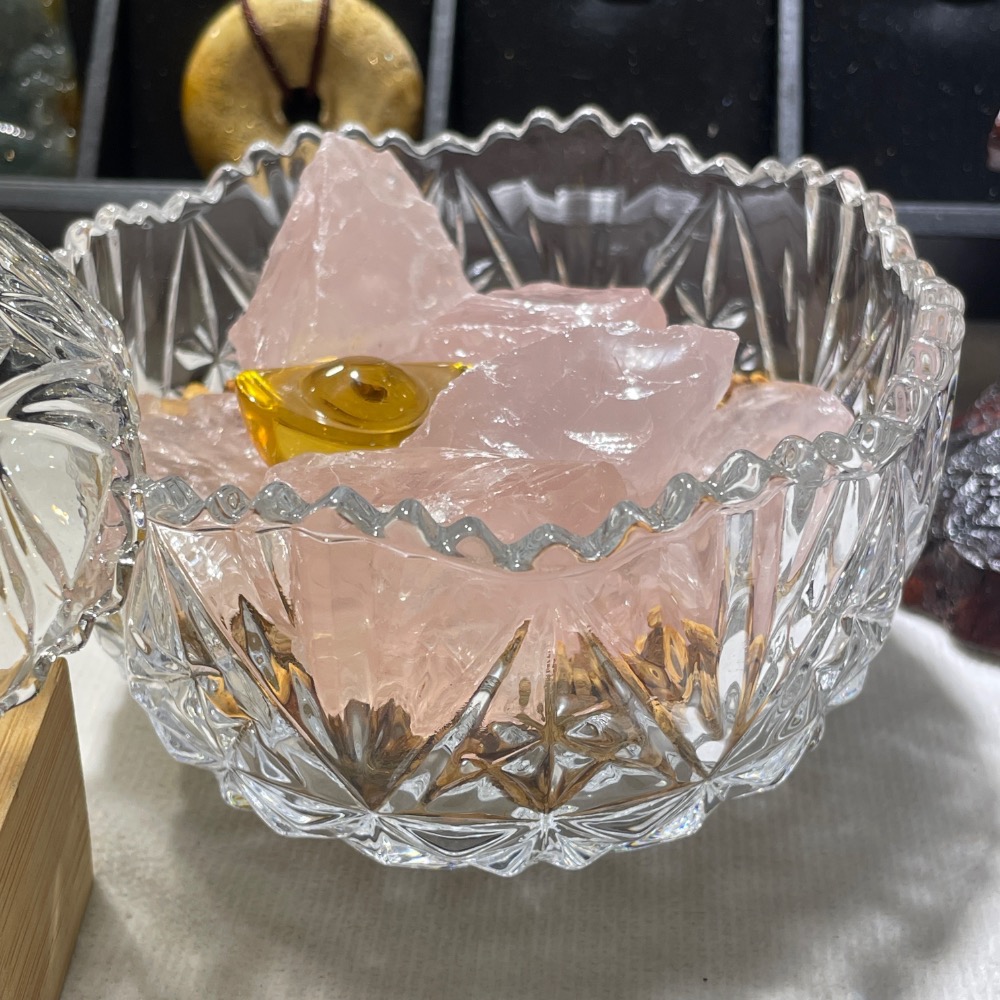 幸福磁場打造｜天然粉晶×秘魯聖木×財富元寶收藏組-細節圖3