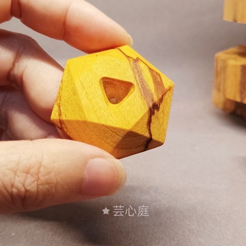 【芸心庭】祕魯聖木｜立體梅爾卡巴 × 專屬聖木座 [大版本直徑75mm][小版本直徑55mm]-細節圖6