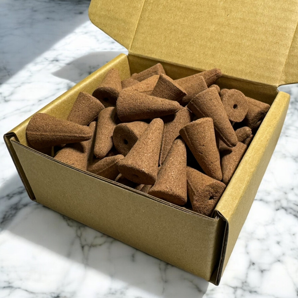 特調中藥-手工香椎 手工香塔 倒流香 42顆裝-細節圖2