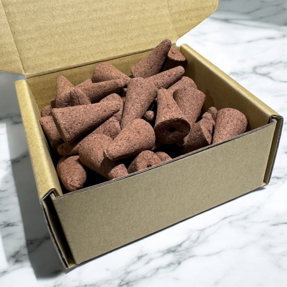 降真香-手工香椎 手工香塔 倒流香 42顆裝-細節圖2