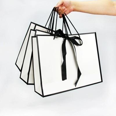 【CARA MIA】高檔絲帶紙袋 禮物袋 紙袋 提袋 禮品袋-細節圖8