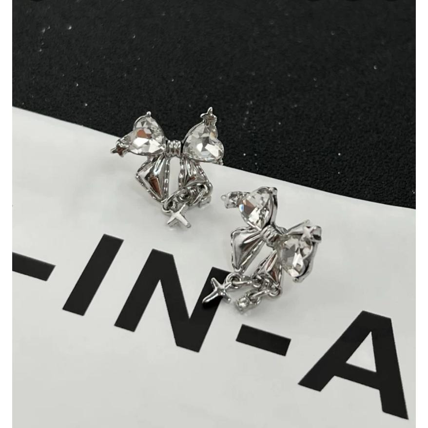 【CARA MIA】蝶舞晨曦 蝴蝶 耳環 純銀耳環 耳釘 耳針 飾品 耳飾 蝴蝶耳環-細節圖3