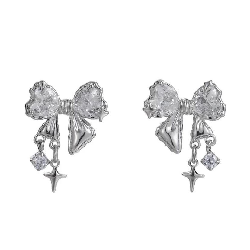 【CARA MIA】蝶舞晨曦 蝴蝶 耳環 純銀耳環 耳釘 耳針 飾品 耳飾 蝴蝶耳環-細節圖5