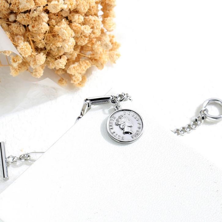 【CARA MIA】法式綺麗手鍊 鈦鋼手鍊 手鍊 手繩 手環 鈦鋼手鍊 飾品 飾品女 女生飾品-細節圖2