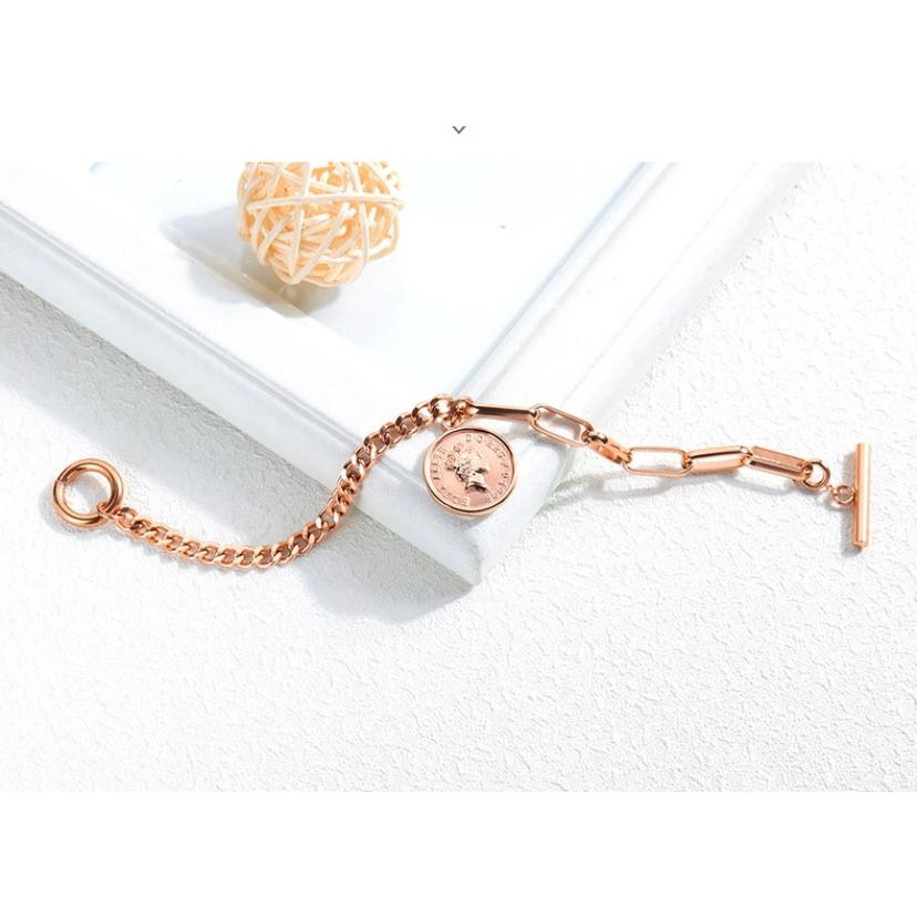 【CARA MIA】法式綺麗手鍊 鈦鋼手鍊 手鍊 手繩 手環 鈦鋼手鍊 飾品 飾品女 女生飾品-細節圖4