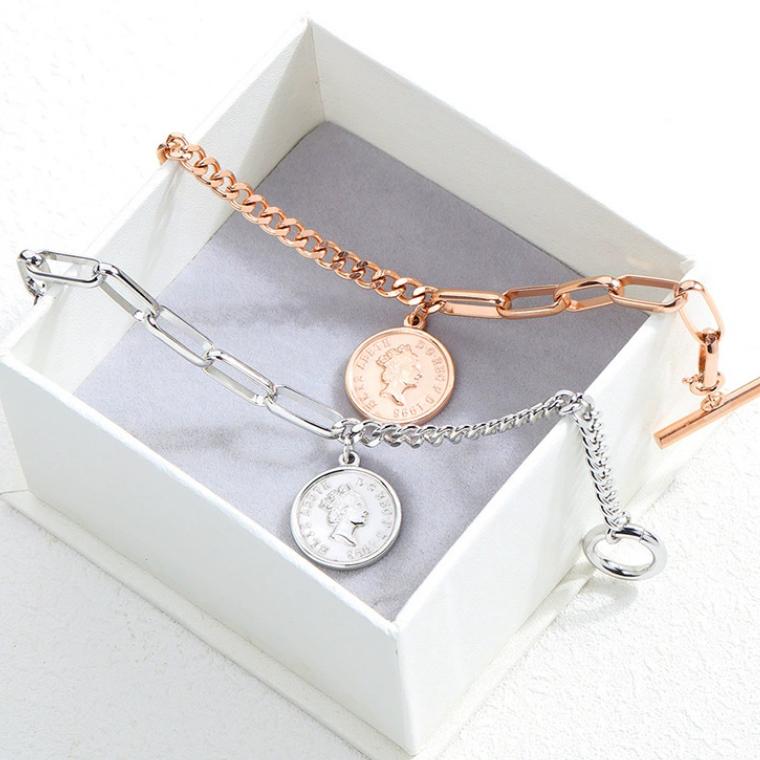 【CARA MIA】法式綺麗手鍊 鈦鋼手鍊 手鍊 手繩 手環 鈦鋼手鍊 飾品 飾品女 女生飾品-細節圖5