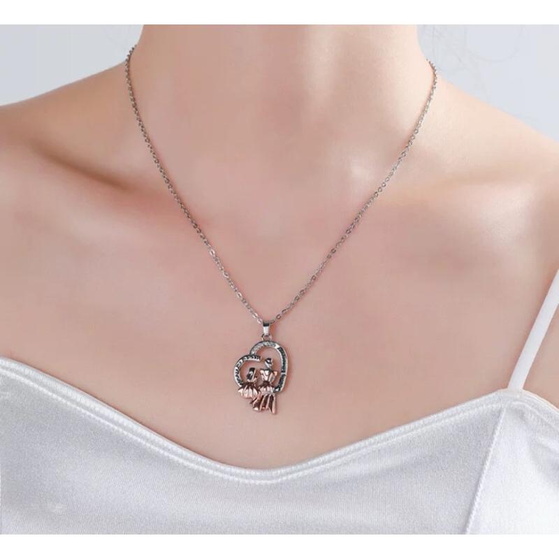 現貨 純銀項鍊 項鍊 銀項鍊 純銀 飾品 925 項鍊女 銀飾 鎖骨鏈 銀鏈 禮物 生日禮物 情侶禮物 情侶小物 銀-細節圖2