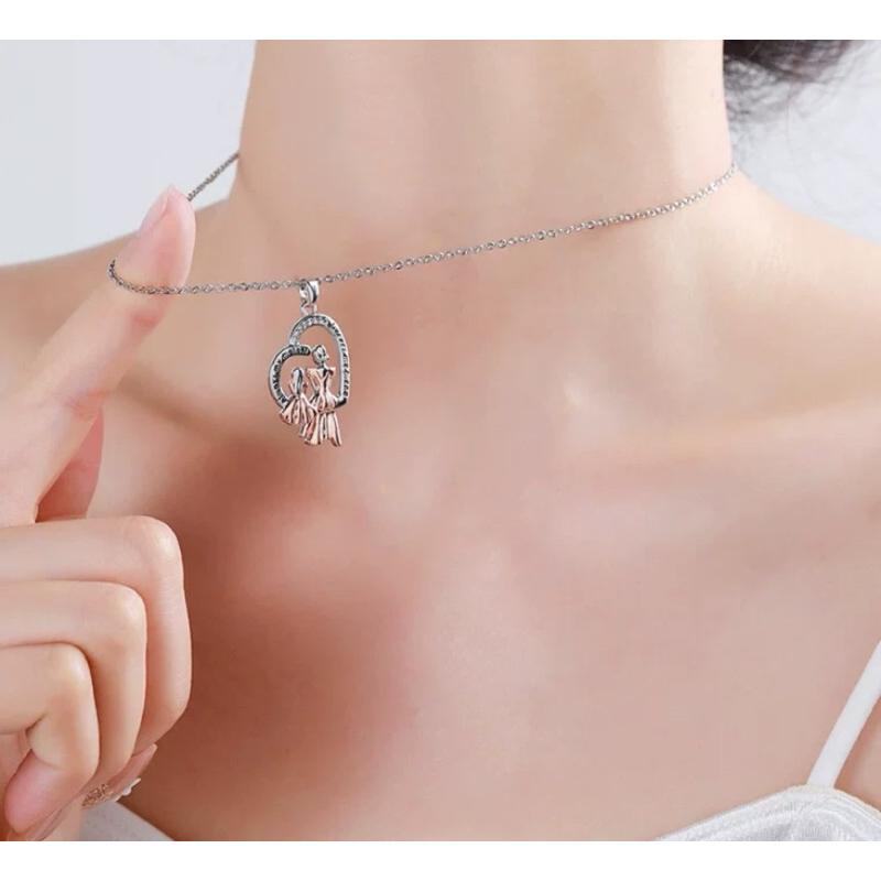 現貨 純銀項鍊 項鍊 銀項鍊 純銀 飾品 925 項鍊女 銀飾 鎖骨鏈 銀鏈 禮物 生日禮物 情侶禮物 情侶小物 銀-細節圖4