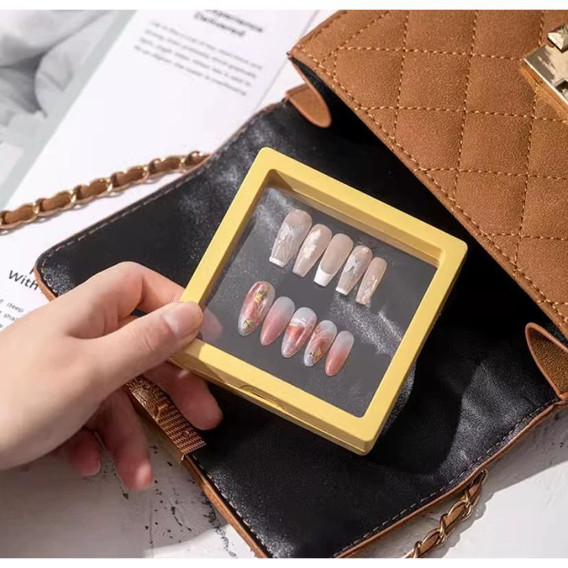 首飾收納盒 首飾 收納盒 飾品盒 首飾 飾品收納盒 展示盒 飾品收納 耳環 手鍊盒 現貨 盒 小盒子 收納盒小 盒子-細節圖2