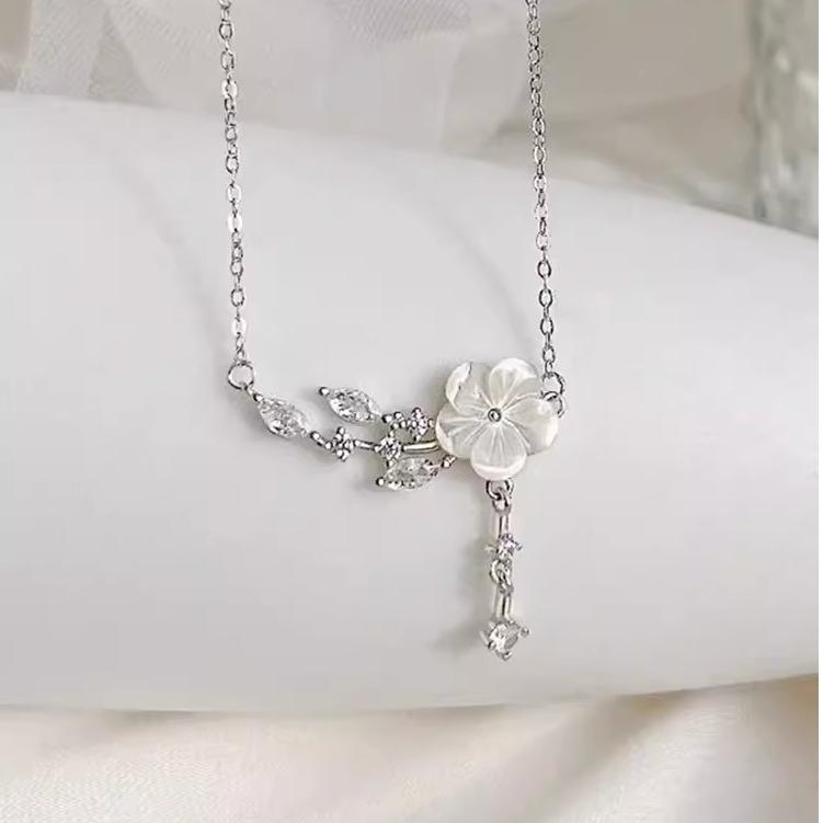 現貨 純銀項鍊 項鍊 銀項鍊 純銀 飾品 925 項鍊女 銀飾 鎖骨鏈 銀鏈 禮霧 生日禮物 情侶禮物 情侶小物 銀-細節圖6