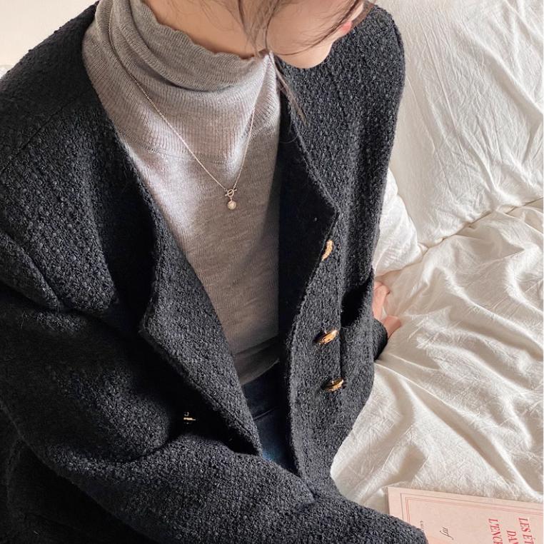 【CARA MIA】霧漫珍珠OT鍊 999純銀 珍珠項鍊 純銀項鍊 項鍊 純銀 飾品 項鍊女 鎖骨鏈-細節圖3