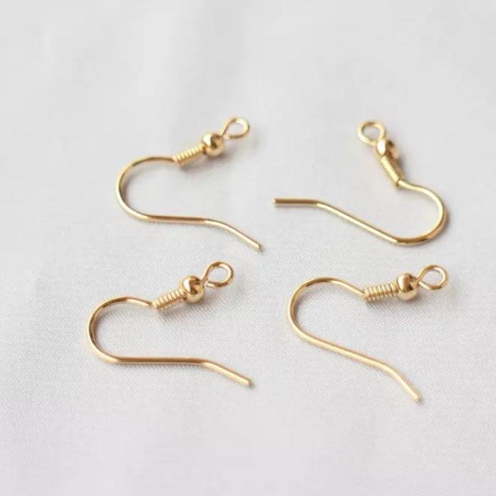 耳勾 現貨 耳環 耳鉤 圓球耳針  抗敏銀針 抗過敏 耳鉤 耳鈎 耳勾 耳針 diy 手工藝 手工 手作 飾品-細節圖6