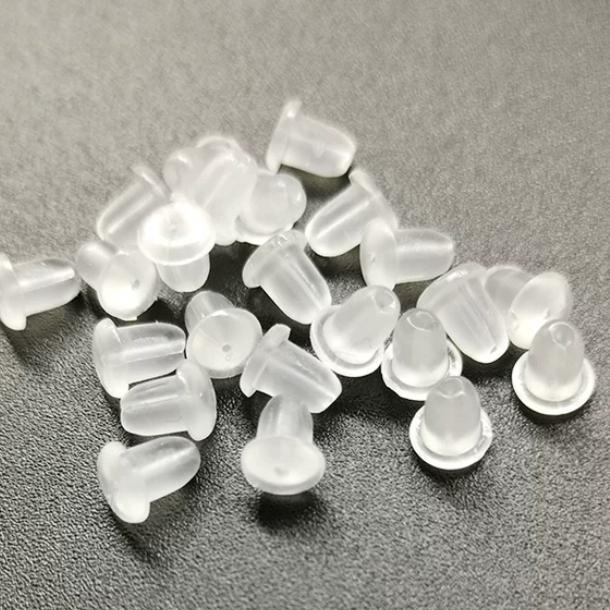 【CARA MIA】耳堵 耳扣 矽膠耳扣 耳飾 耳環 耳針 耳帽 飾品 養耳棒 耳釘 耳棒-細節圖4