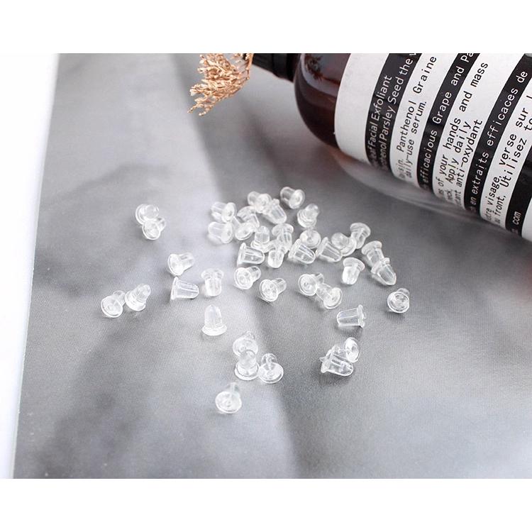 【CARA MIA】耳堵 耳扣 矽膠耳扣 耳飾 耳環 耳針 耳帽 飾品 養耳棒 耳釘 耳棒-細節圖6