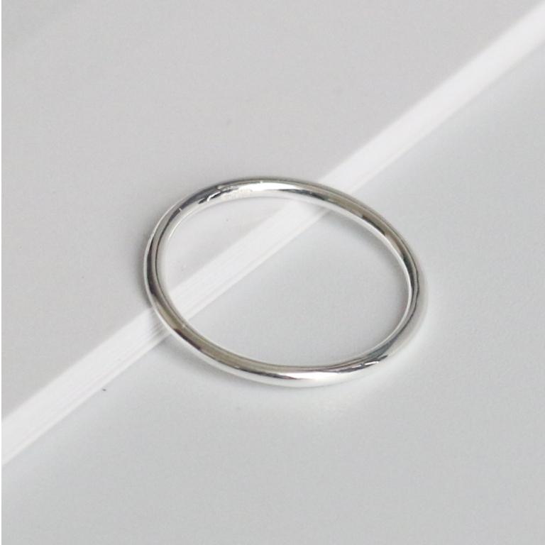 【CARA MIA】光面素戒 戒指 尾戒 對戒 戒指女生 戒指男 飾品-細節圖5