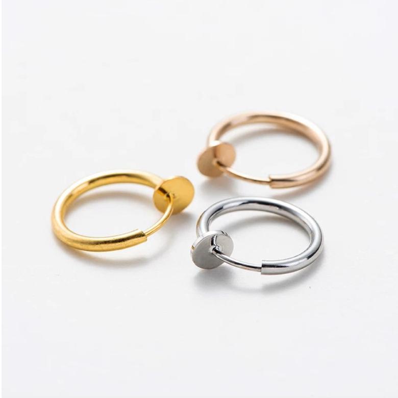 彈簧耳夾 耳夾材料 耳夾 無耳洞耳環 夾式耳環 耳環 DIY材料 DIY 手工藝 手工 手作 飾品 耳環 現貨-細節圖3