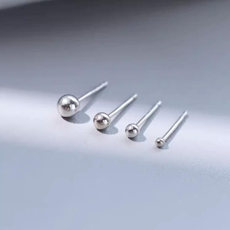 【CARA MIA】999純銀耳針 耳針 耳環 純銀耳環-細節圖6