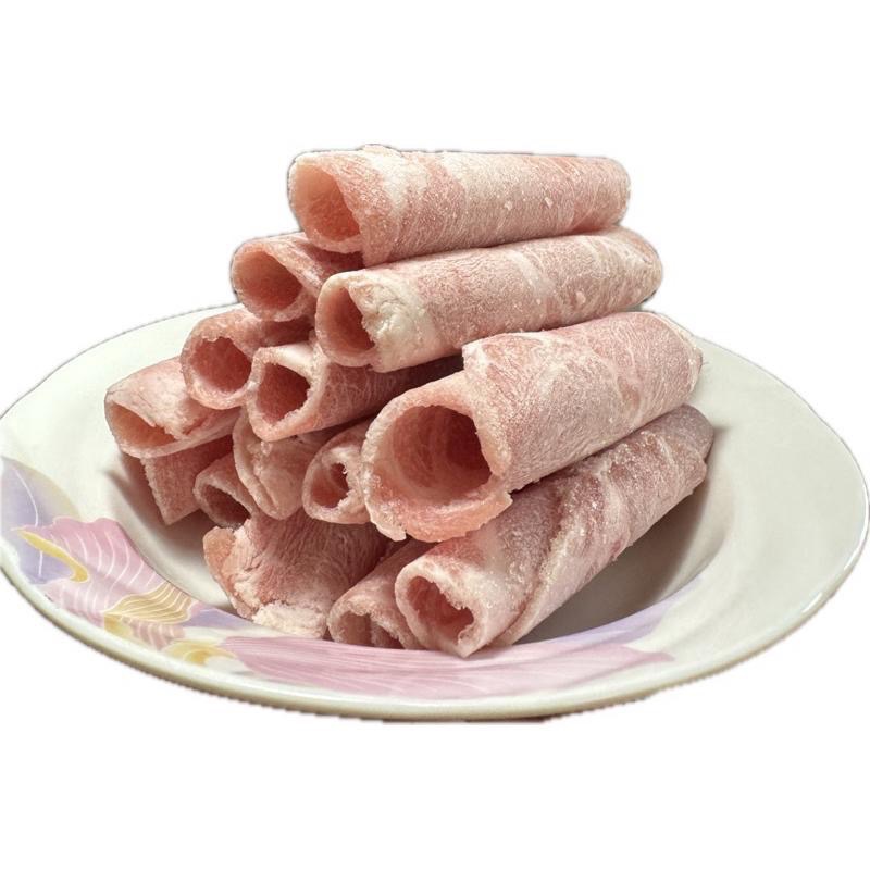 老饕嚴選肉品｜冷凍梅花豬肉捲片 1公斤裝 ❌不是組合肉❌ 好吃軟嫩不柴 本產品已投保產品責任險 有開發票-細節圖3