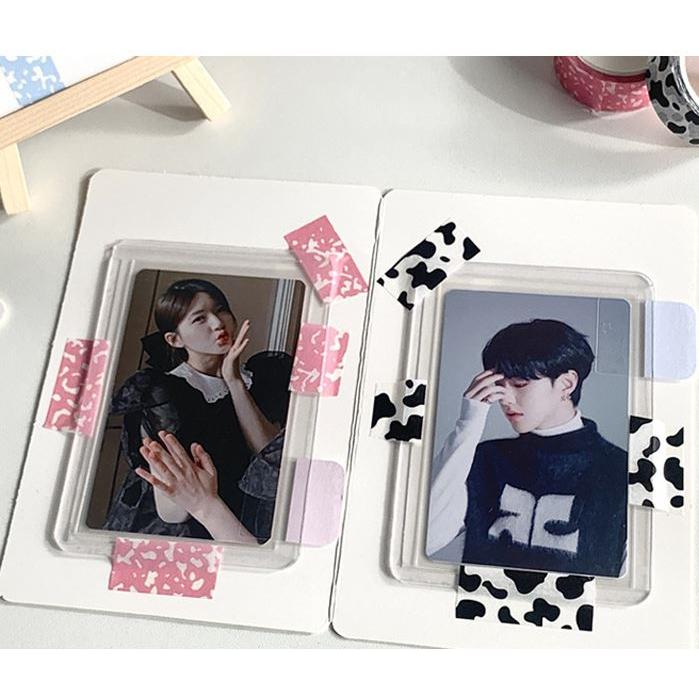 【30張再折扣】ins風簡約對折空白卡片 300克 出卡 卡紙-細節圖3