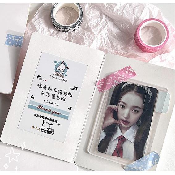 【30張再折扣】ins風簡約對折空白卡片 300克 出卡 卡紙-細節圖4