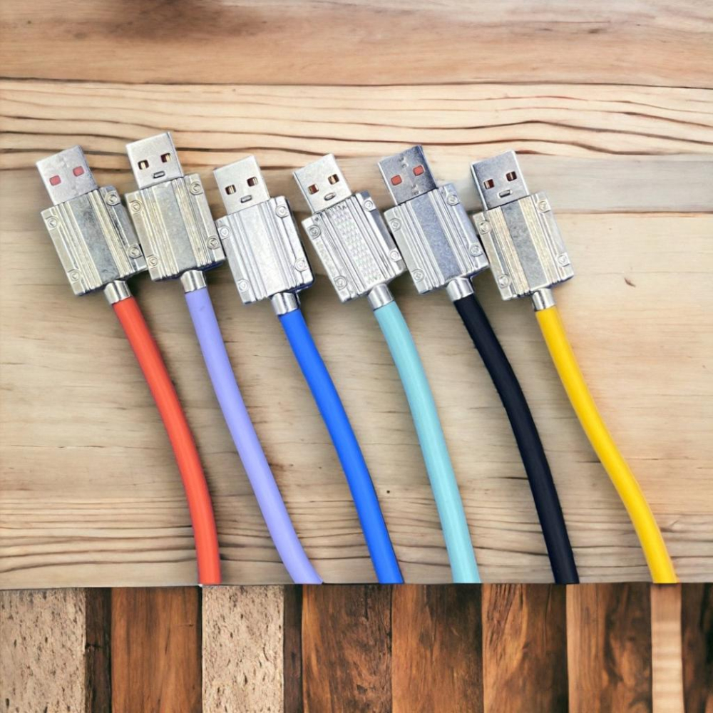 一對三120W快充充電線 三合一充電線 iPhone線 Micro線 Type-C線 蘋果傳輸線 一拖三-細節圖2