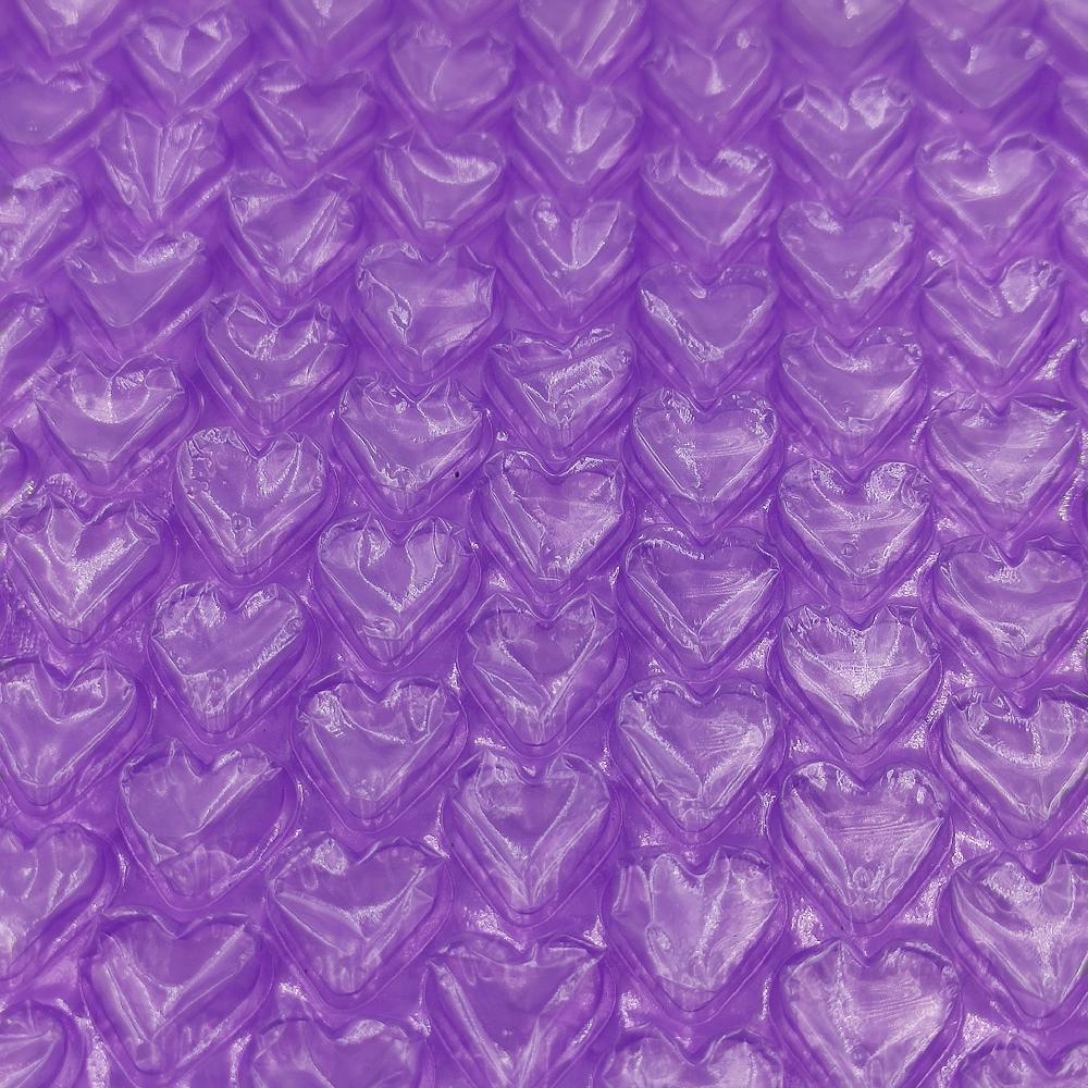 【2023新款】紫色愛心氣泡袋 小紅書同款 抖音同款 出卡好物 打包用品 小卡包裝-細節圖2