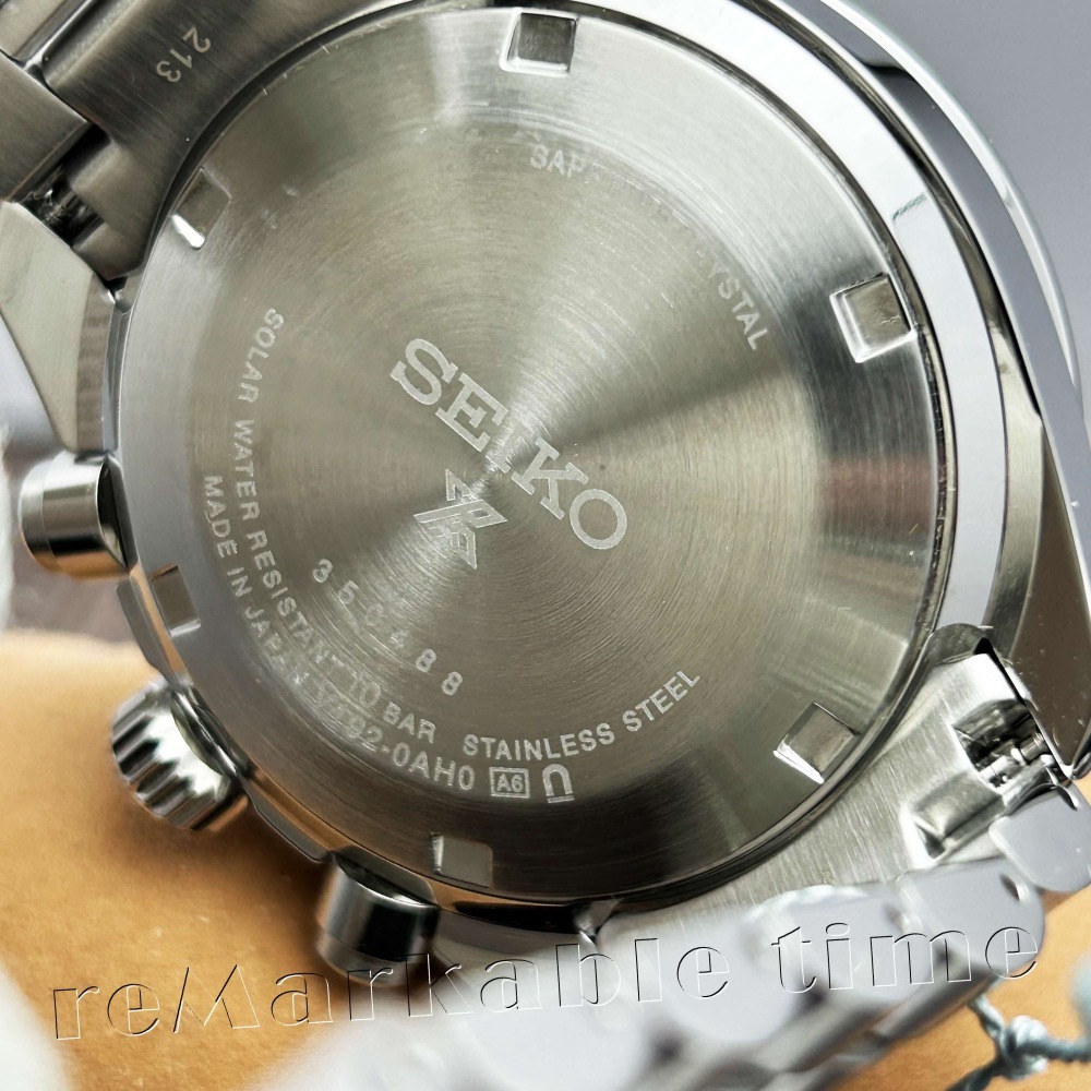 【SEIKO SOLAR】太陽能計時手錶 SBDL095(日本製)SSC911P1-細節圖5