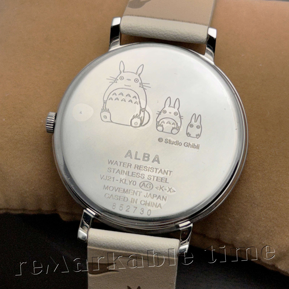 【SEIKO ALBA】吉卜力龍貓皮革錶ACCK414-細節圖7