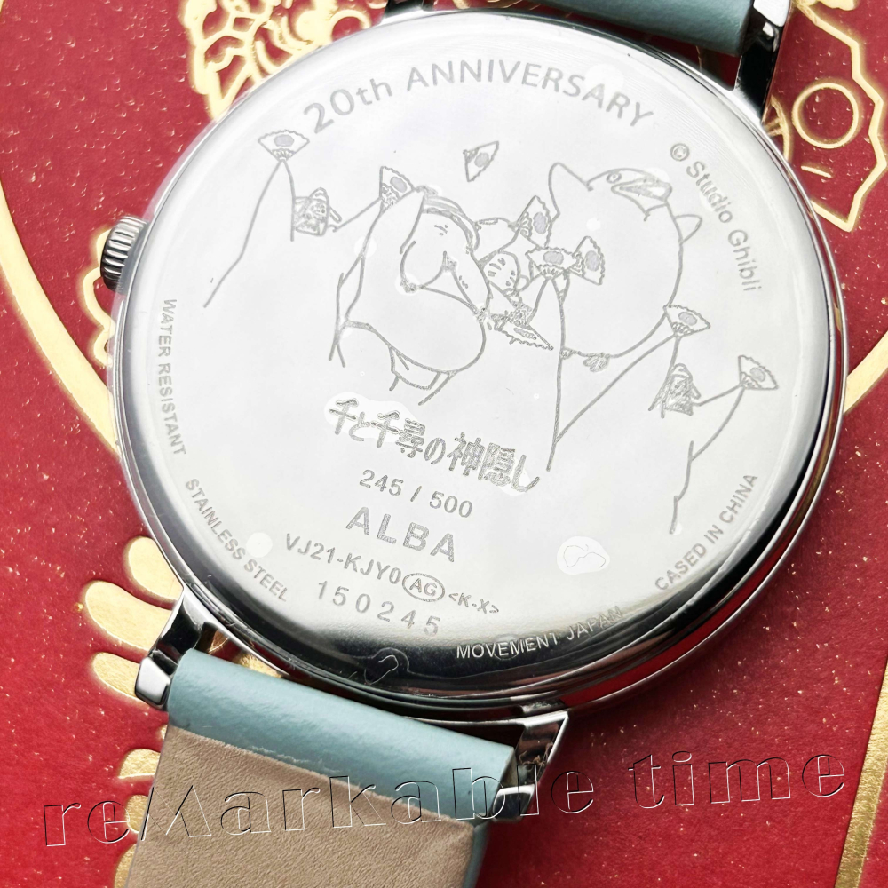 【SEIKO ALBA】神隱少女20周年紀念錶(日本國內限量500支)ACCK719-細節圖8
