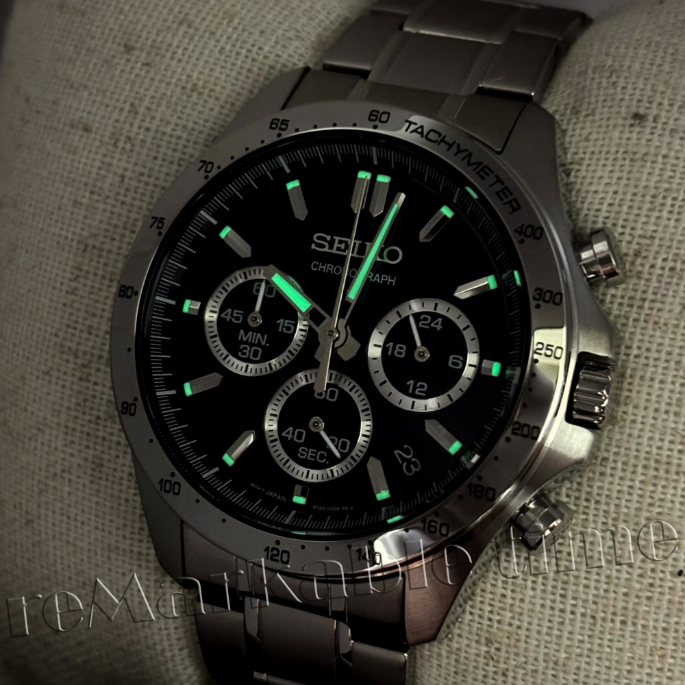 【SEIKO 三眼計時錶】日本限定款(SBTR011/SBTR011_JP/SBTR011_M)-細節圖3