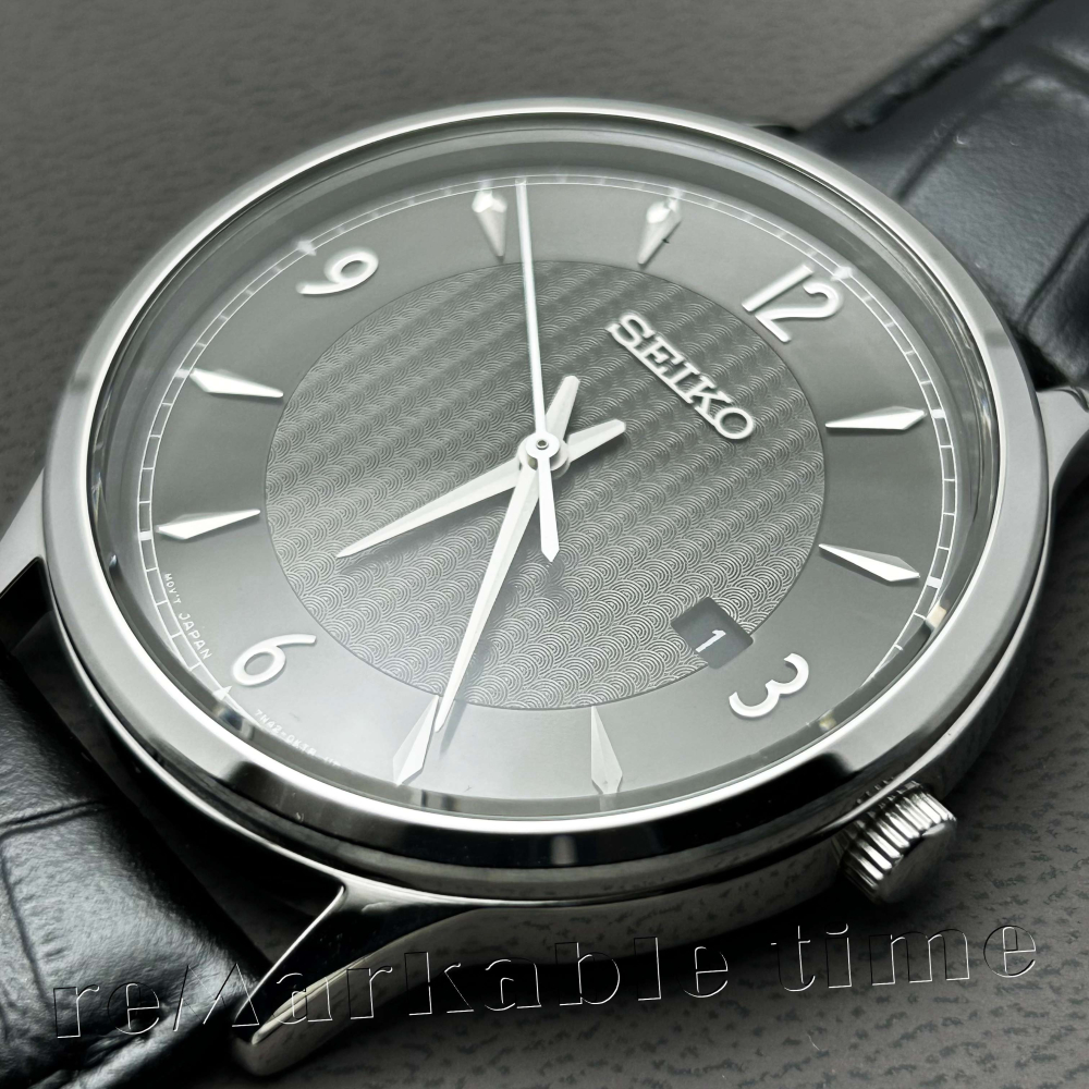 【SEIKO 石英錶】經典紳士時尚男錶款黑面SGEH85/SGEH85P1-細節圖4