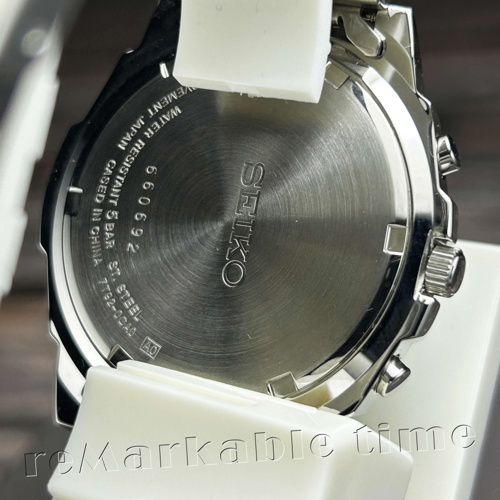 【SEIKO 三眼計時錶】精工三眼素色時尚款 SND195/SND195P1-細節圖6