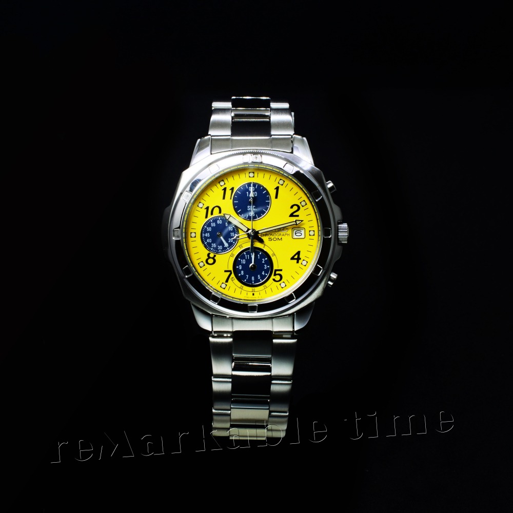 【SEIKO 三眼計時錶】精工三眼亮色時尚款 SND409P1/SND409-細節圖8