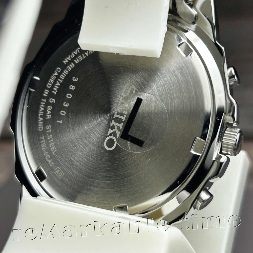 【SEIKO 三眼計時錶】精工三眼素色時尚款 SND411/SND411P1-細節圖6