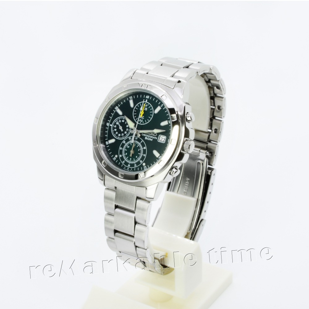 【SEIKO 三眼計時錶】精工三眼素色時尚款 SND411/SND411P1-細節圖8