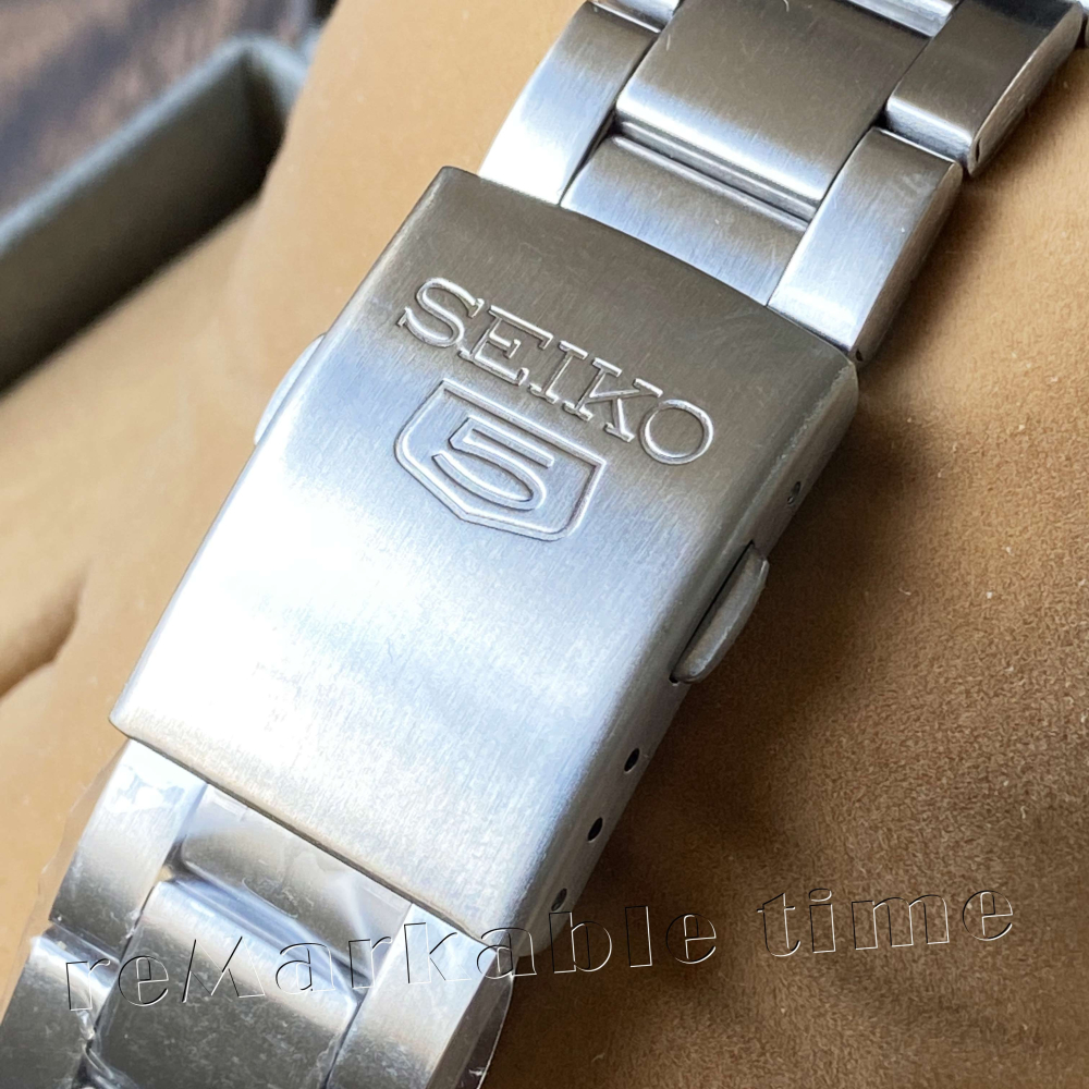 【SEIKO 自動機械手錶】不鏽鋼藍面指針錶款-SNKD99K1/SNKD99-細節圖4