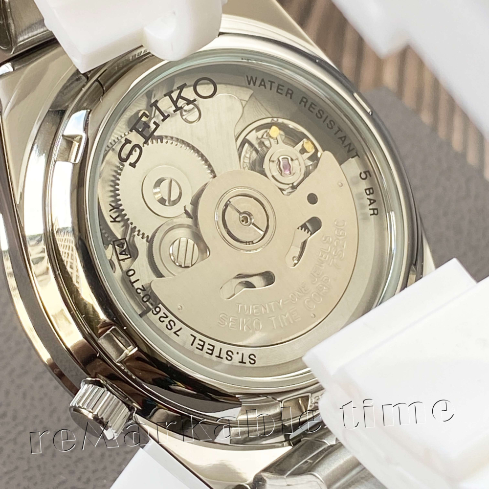 【SEIKO 自動機械手錶】不鏽鋼藍面指針錶款-SNKD99K1/SNKD99-細節圖5