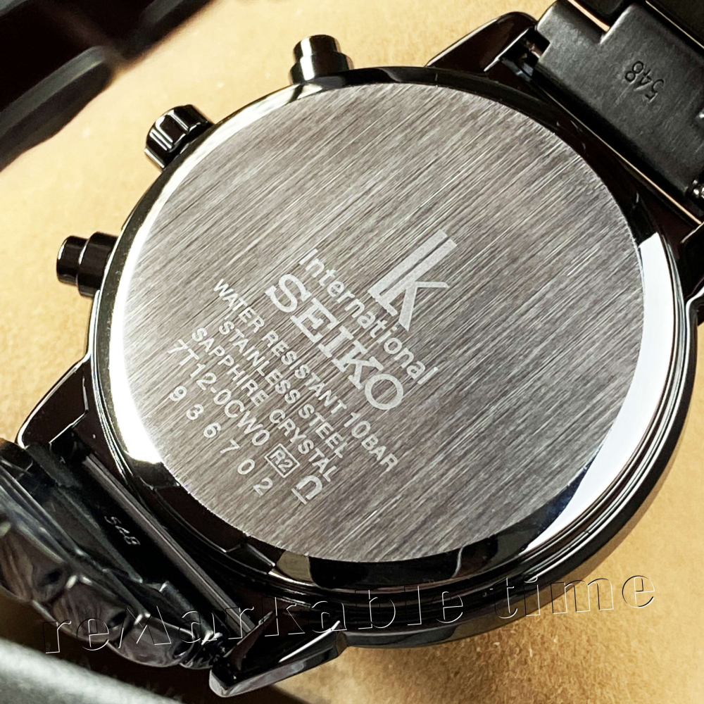 【SEIKO LUKIA】三眼鋼帶女手錶SRWZ67P1/SRWZ67(黑)~送禮首選-細節圖4