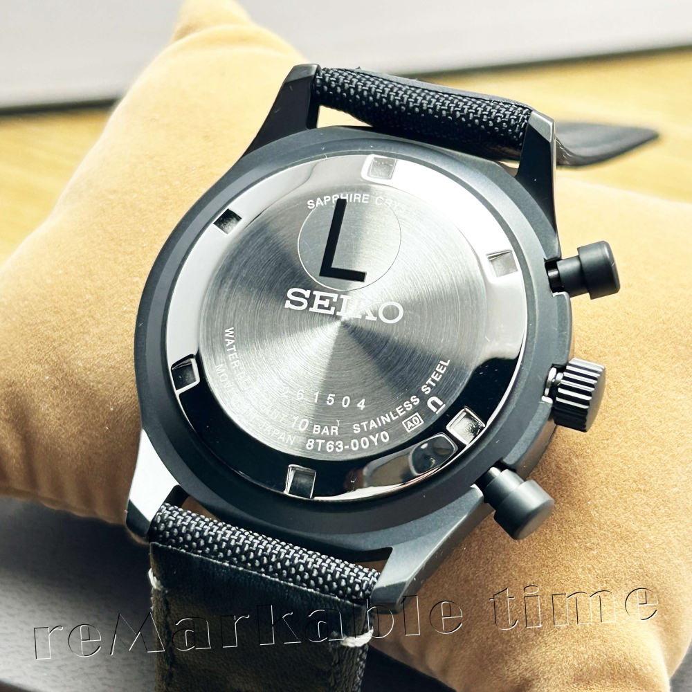 【SEIKO 三眼計時手錶】計時碼表尼龍男錶款SSB417/SSB417P1-細節圖6