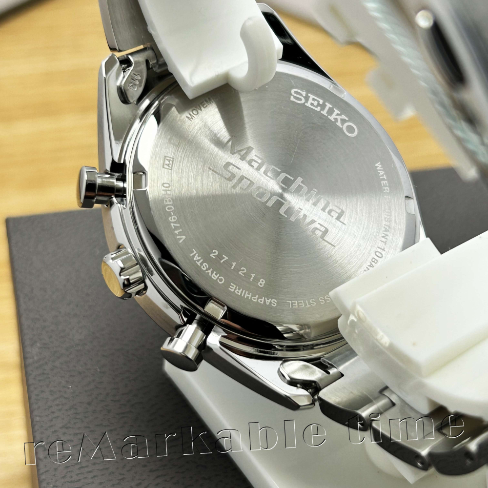 【SEIKO SOLAR】計時光動能藍寶石水晶男手錶款SSC801/SSC801P1-細節圖6
