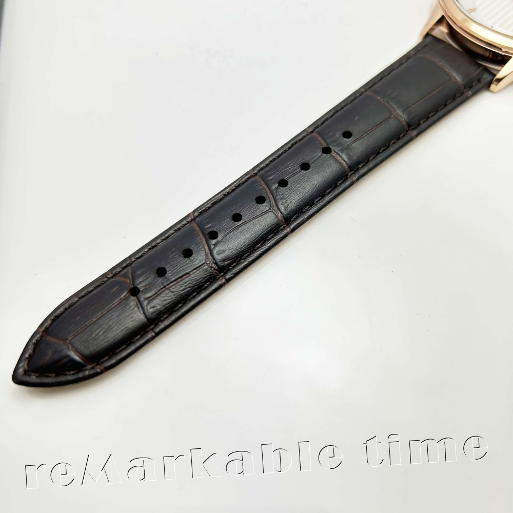 【SEIKO 石英手錶】經典紳士時尚男錶款白面玫瑰金框SGEH88/SGEH88P1-細節圖5